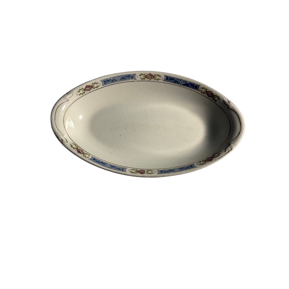 Vintage Johnson Bros Eastbourne Old English 8” Oval Vegetable Bowl England